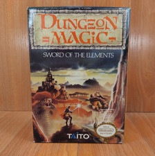 Nr MINTY BOX CIB Dungeon Magic complete in nintendo nes colletor quality VGC lot