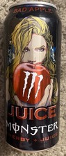 NEW FLAVOR MONSTER ENERGY JUICE BAD APPLE FLAVOR DRINK 1 FULL 16 FL OZ 473mL