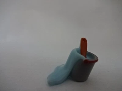 Puppenstube Zubehör / Überlaufender Kochtopf - Bild 1 von 3