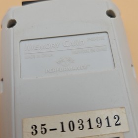 Sega Dreamcast Performance Memory Card P-20-316 Tested & Working 