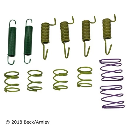 Kit de herrajes para zapatas de freno de emergencia Beck Arnley 084-1666 Foto 3 de 4