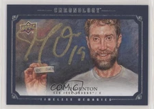 2019 Upper Deck Chronology Canvas Masterpiece Joe Thornton #CMA-JJ Auto HOF 0i47
