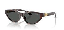 Versace VE4491U 108/87 Havana / Dark Grey Cat-Eye Women's Sunglasses