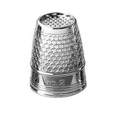 Clover Thimble with Rim No. 2 34-422
