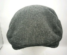 H&M Gray Newsboy Flat Cap Size 58 CM Medium M...