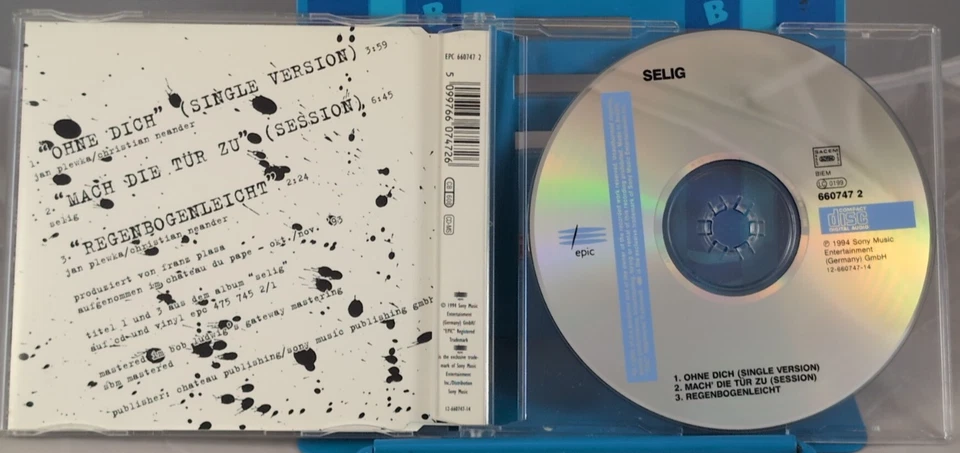 Ohne Dich Gut von Selig - Maxi CD - Bild 3 von 4