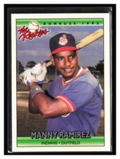 1992 Donruss The Rookies #98 Manny Ramirez