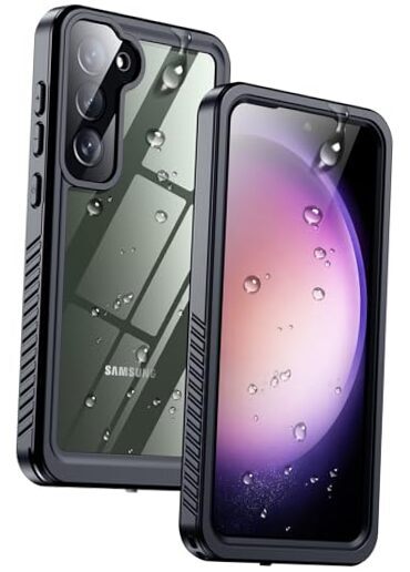 Designed for Samsung Galaxy S23 Plus Case Waterproof, Built-in Lens & Screen
