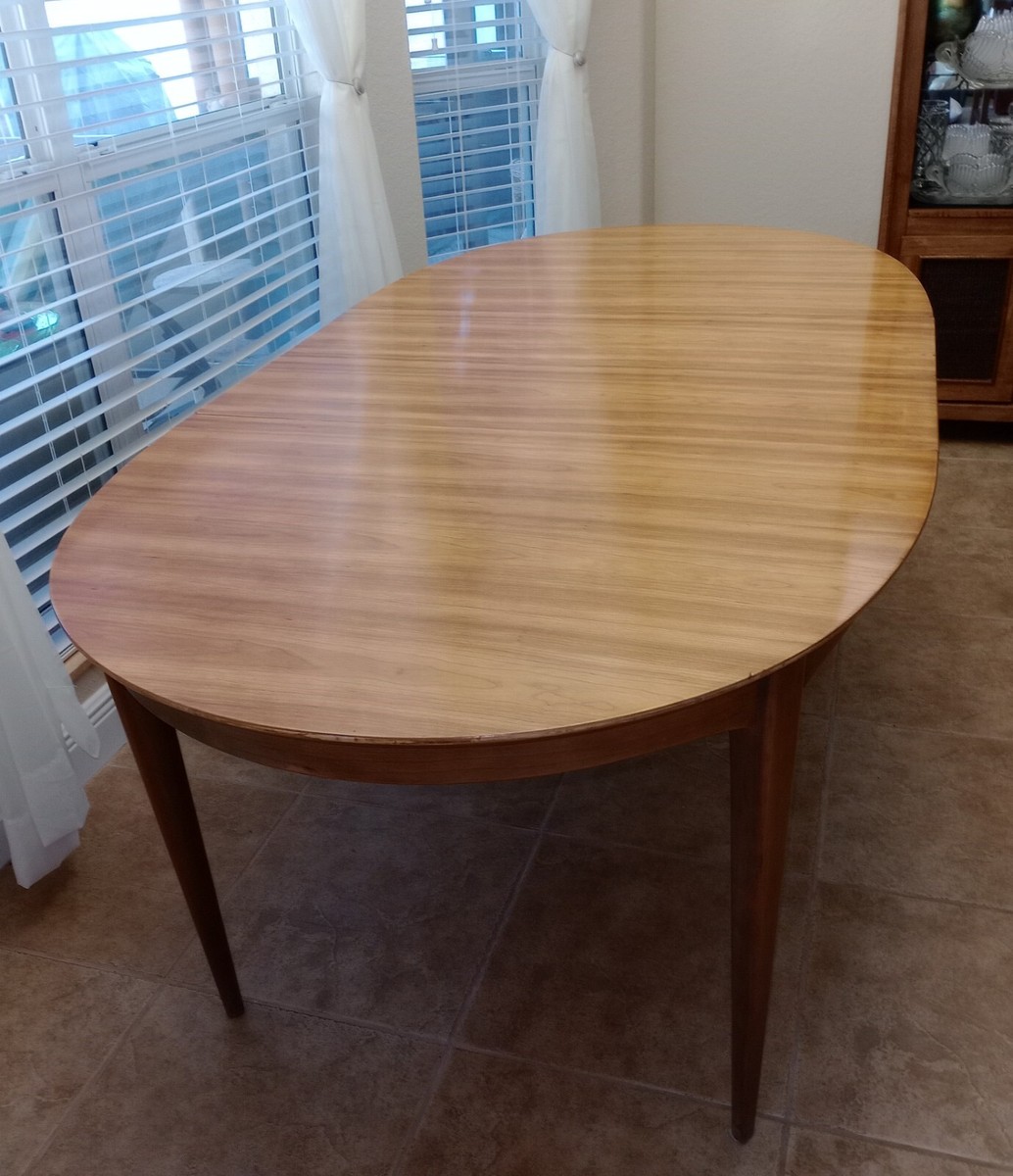LAST MARKDOWN* DANISH MODERN TEAK DINING TABLE (42