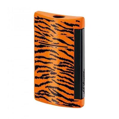 S.T. Dupont MiniJet Torch Flame Lighter, Orange Tiger, 10073, New