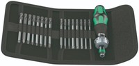 Wera Kraftform Kompakt 60 Ra Ratschen-Schraubendreher-Set Sae 05051041001