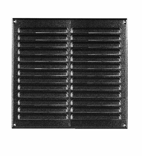 Grille D'aération Métal Blanc – 295x295 Mm, Anti-insectes, Awenta