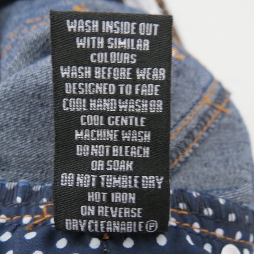 W.Lane Denim Blue Straight leg Super Shaper Stretch size 10 Jeans -New with tags - Picture 7 of 7