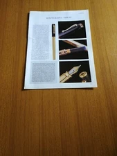 MONTEGRAPPA XMB/FP SILVER GOLD FOUNTAIN PEN PROOF REVIEW FEATURES