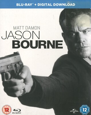Jason Bourne (2016) New Sealed Blu-ray, Matt Damon, Tommy Lee Jones