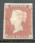 1841 1d   Red brown Very fine mint/unused with 4 margins SG 8 BC cat £600