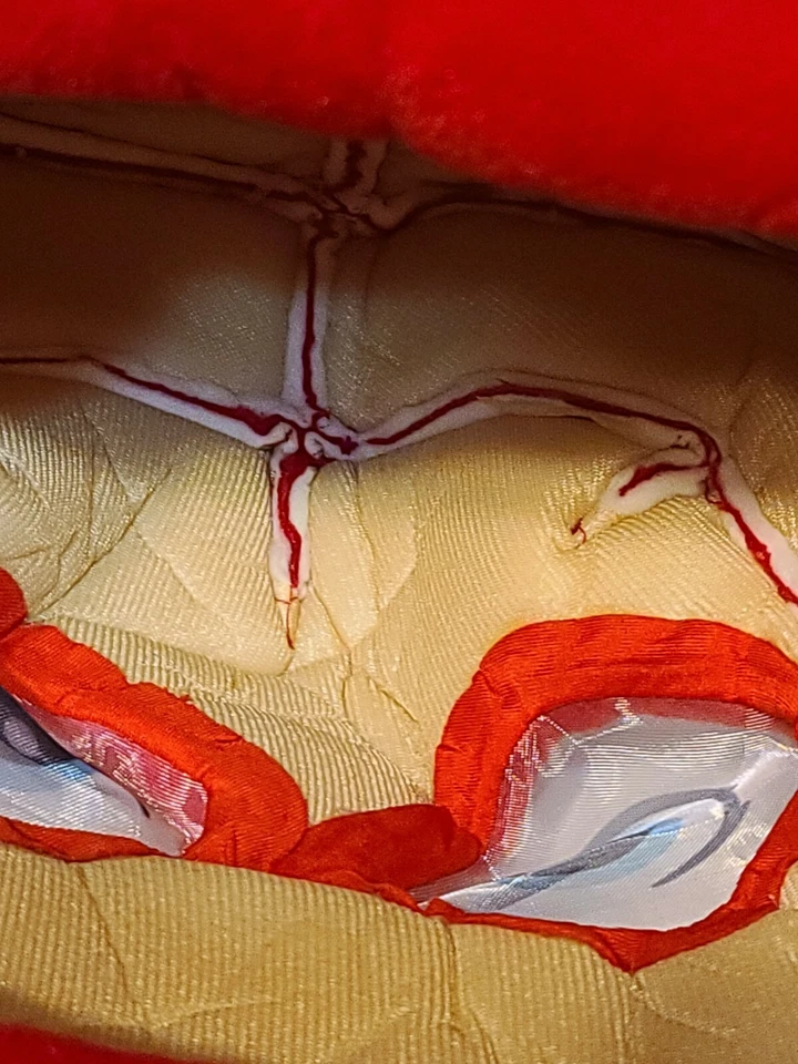 DAN DEE большой приветствие головы «ВСПЫШКА» маска головы сетки глаза с подкладкой новый с Ярлыками - Изображение 4 из 4