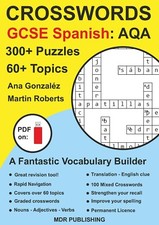 CROSSWORDS GCSE SPANISH: AQA: [9 - 1]  over 300 Puzzles : E-BOOK on Flash Drive