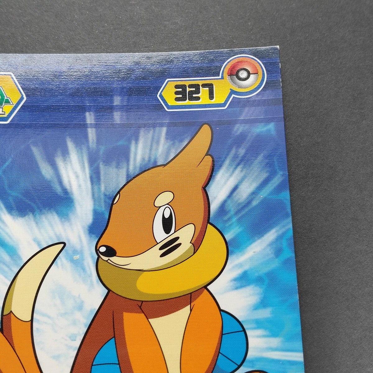 Buizel Pokemon Diamond & Pearl Bromides Card No.327 Nintendo Japan