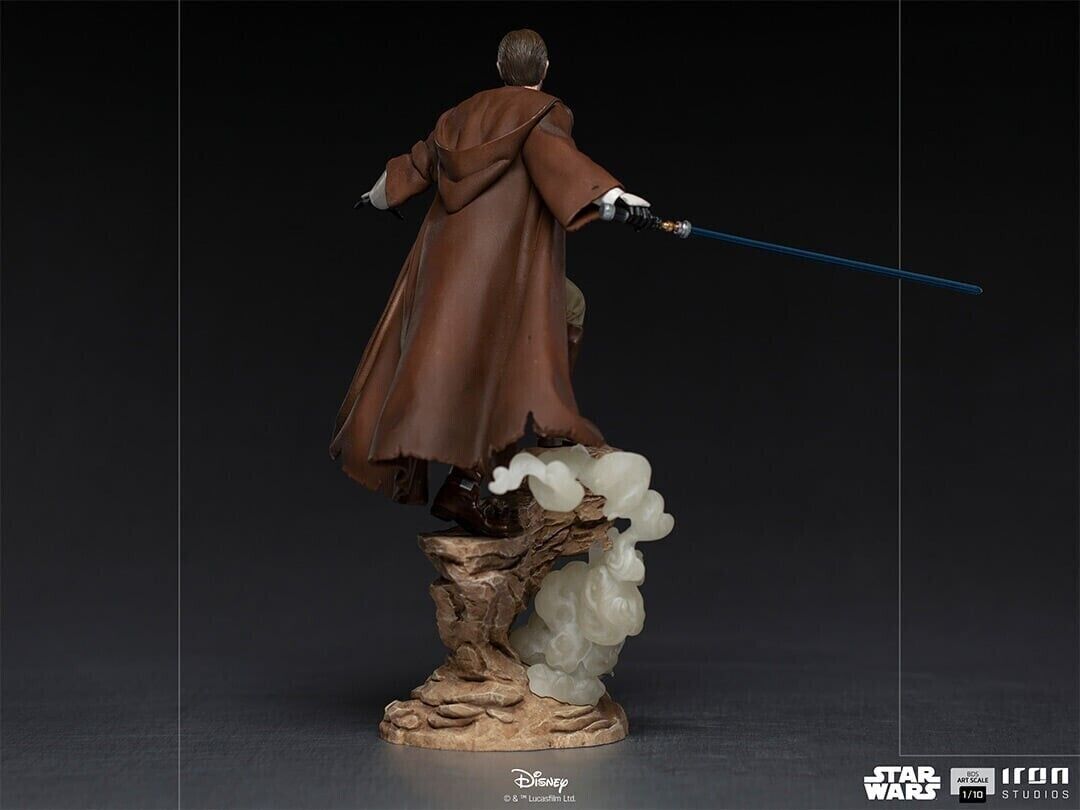 Sala de Justiça: Iron Studios traz estátua do sábio Mestre Jedi da série  Obi-Wan Kenobi!