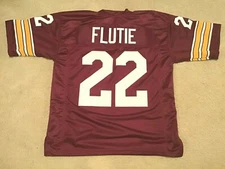 UNSIGNED CUSTOM Sewn Stitched Doug Flutie Maroon Jersey - M, L, XL, 2XL, 3XL