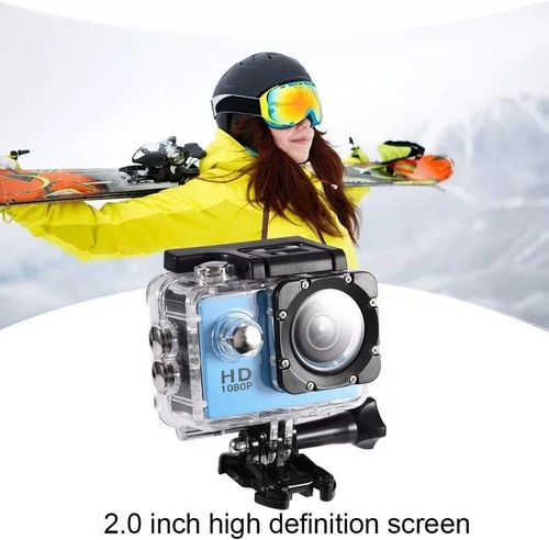 1080P Full HD Waterproof 30m Outdoor Sports Video DV Camera, LCD Camcorder, 16GB - Picture 43 of 45