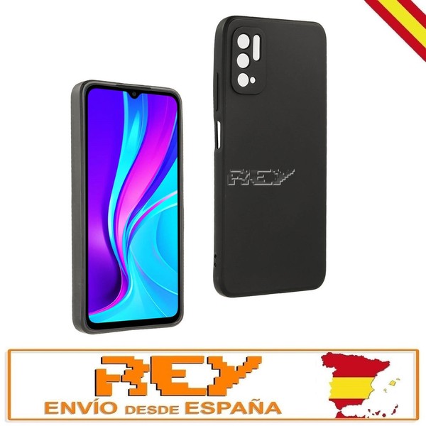 Funda Silicona Negra para XIAOMI REDMI NOTE 10 5G - POCO M3 PRO 5G Carcasa s1855
