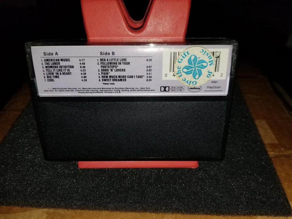 IAN HUNTER MICK RONSON CASSETTE TAPE TESTED Mercury 1989 Mott the Hoople 1hr:14m - Image 2 of 4