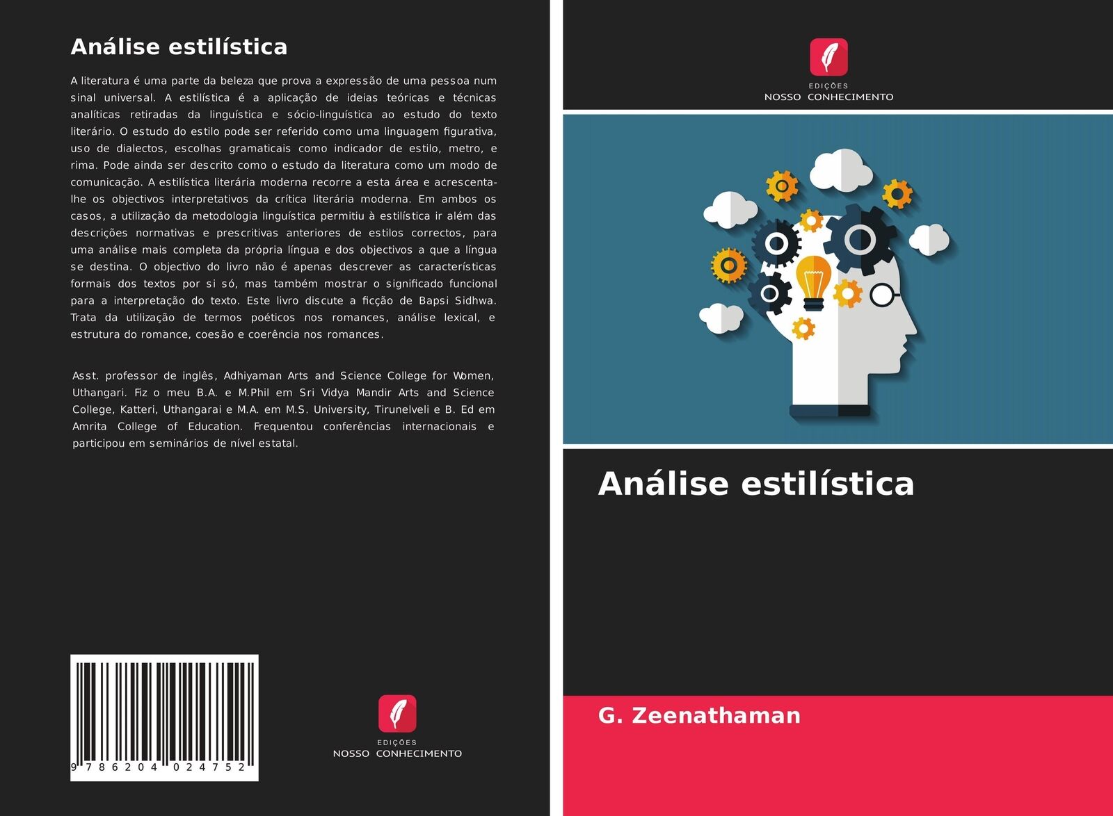 Thumbnail - G. Zeenathaman | Análise Estilística | Taschenbuch | Portugiesisch