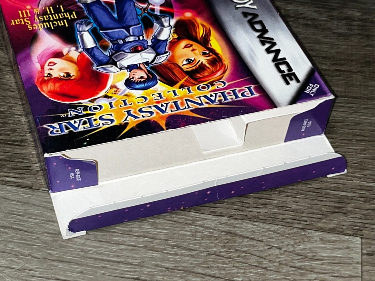 Phantasy Star Collection Nintendo Game Boy Advance GBA *Box Phantasy Star Collection Nintendo Game Boy Advance GBA *Box