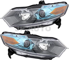 For 2010-2011 Honda Insight Headlight Halogen Set Driver and Passenger Side