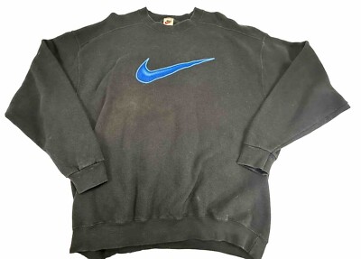 USA製 90's NIKE logo sweat 90'S Nike Logo Sweatshirt Trainer Made in USA Men's M Size
