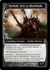 Magic the Gathering MtG Future Sight Rare Korlash, Heir to Blackblade #87