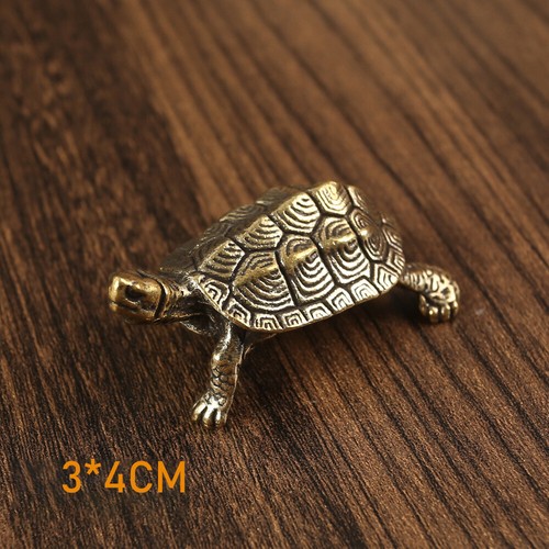 Brass Figurine Statue Miniature Ornament Animal Figurines Home Office Decor US - Picture 15 of 116