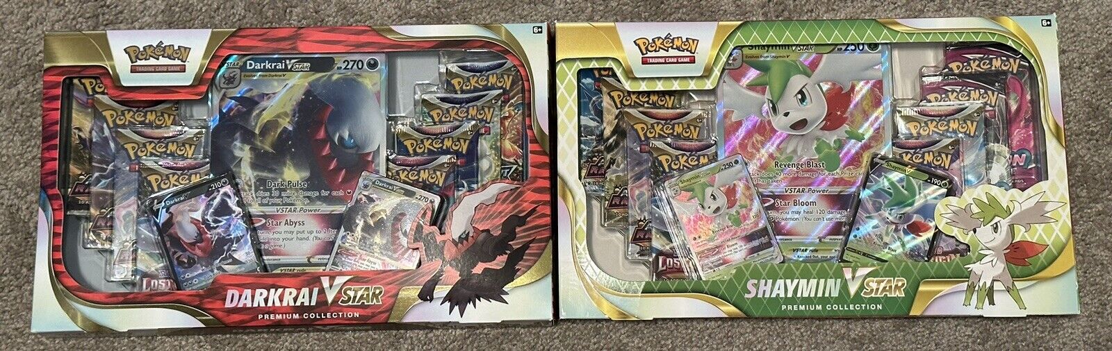 Premium Collections Darkrai & Shaymin VSTAR