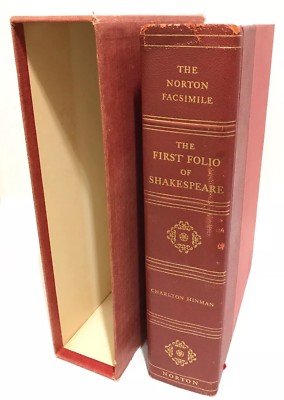 Shakespeare William The First Folio of Shakespeare The Norton