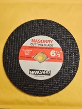 (2pc Pack) 6-1/2" Concrete-Masonry Cutting Wheel/Saw Blade w/1/2" Arbor Size USA