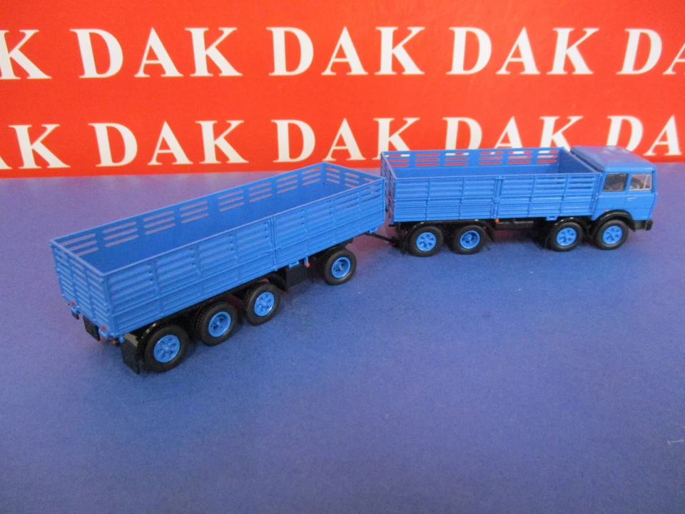 1/87 Modellino Camion Truck Fiat 691 Millepiedi Blue by Brekina - Immagine 3 di 4