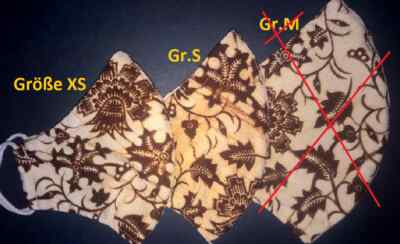 Stoffmaske-Gr.XS-M waschbar-Baumwolle-2-lagig-nachhaltig-handmade-Batik
