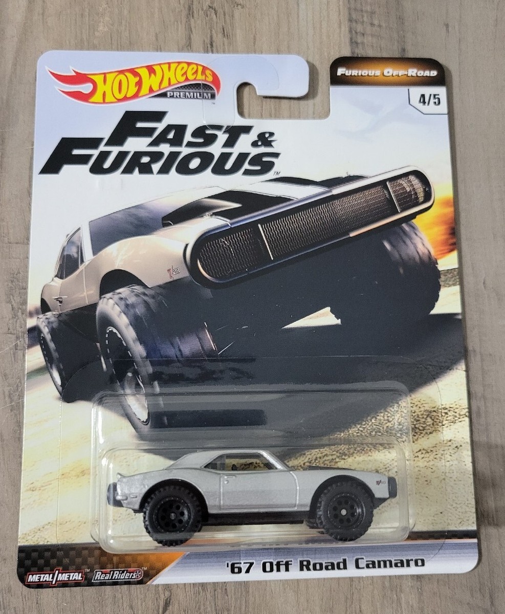 ミニカー FAST&FURIOUS Lancer vs Camaro 1/24 Jada 1967 Roman's Chevrolet Camaro (Silver) Fast