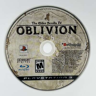 Elder Scrolls IV Oblivion Sony PlayStation 3 PS3 Video Game