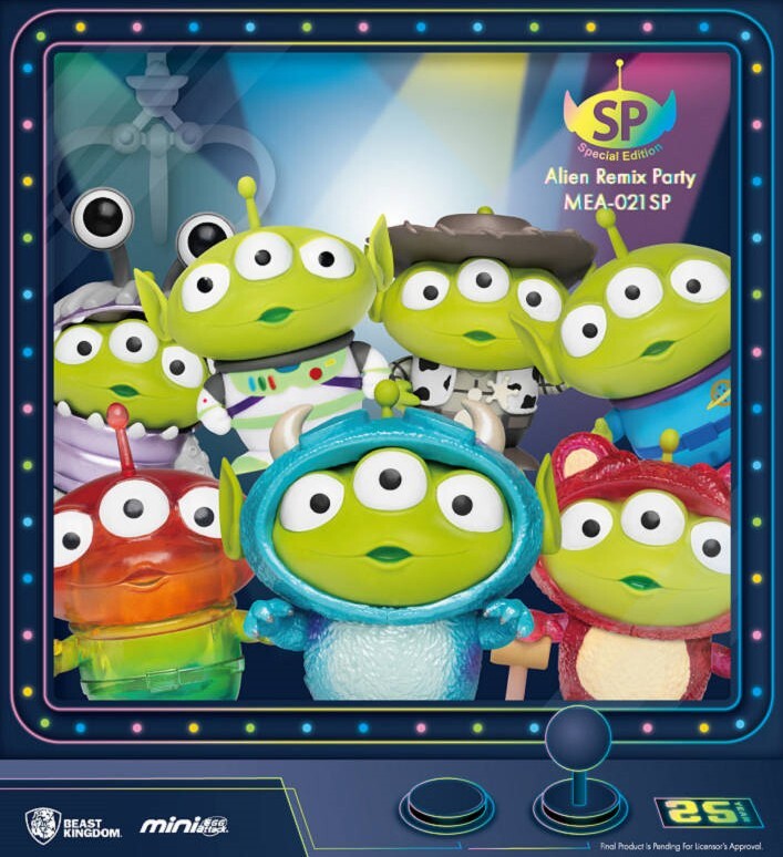 BEAST KINGDOM Mini Egg Attack MEA-021SP Alien Remix Party SP 1 set