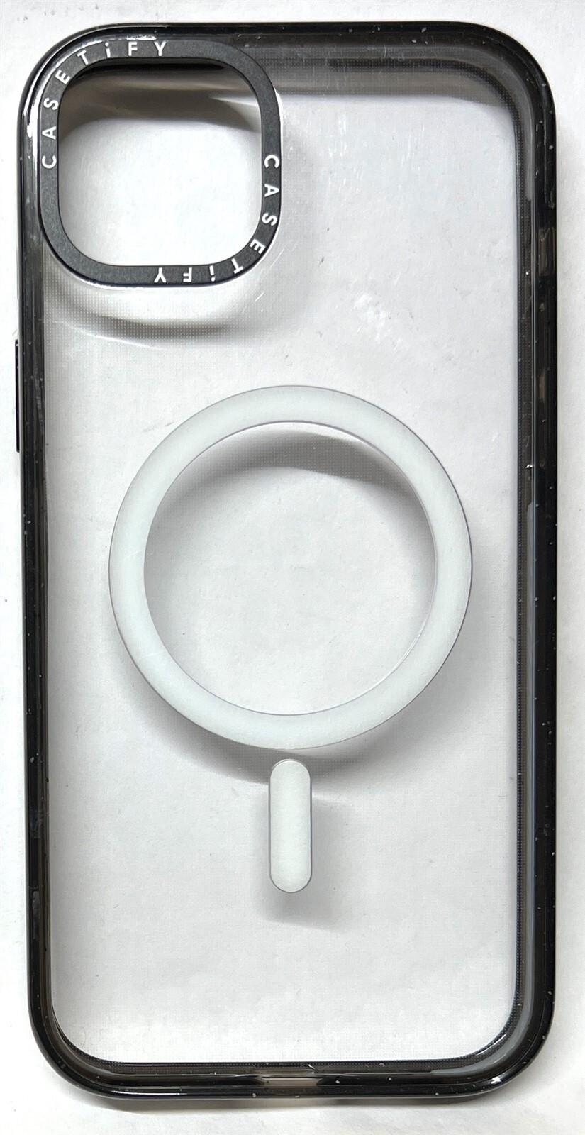 CASETiFY MagSafe Impact Case for iPhone 15 Plus in Clear Black-image