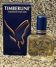  TIMBERLINE cologne 1 oz SPLASH  in Glass Bottle  ORIGINAL 