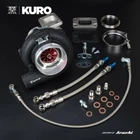 KURO 4" GTX3071R Ceramic Dual Ball Bearing Turbo w/ A/R 0.82 T3 Inlet V-band Out