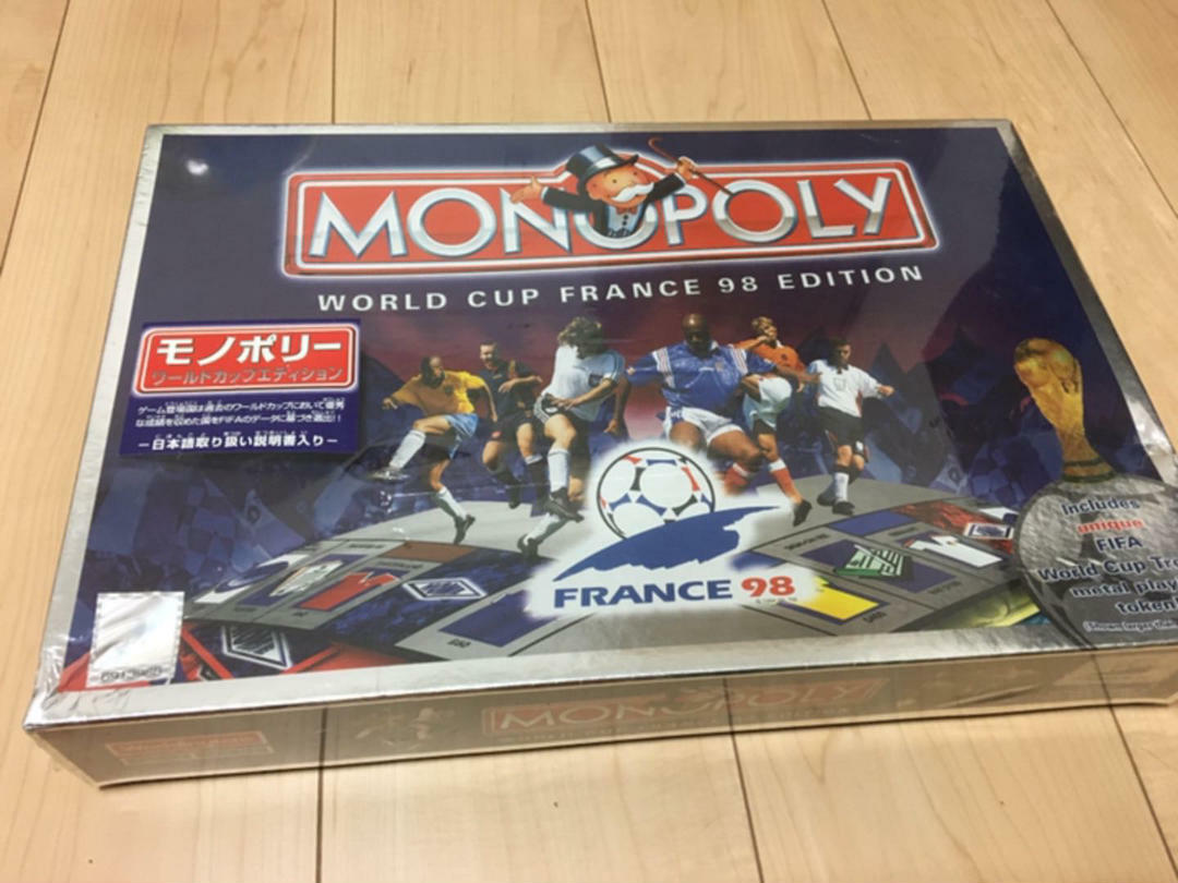 Monopoly World Cup France Edition 1998 Hasbro Japan Football