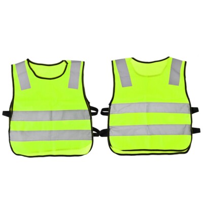 High Visibility Children Kid Reflective Traffic Safety Vest Night