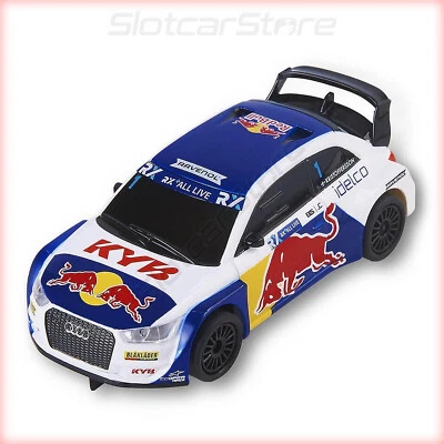 SCX Compact 1:43 C10417 Audi S1 WRX "No.1 Red Bull" KYB Rally Auto Scalextric