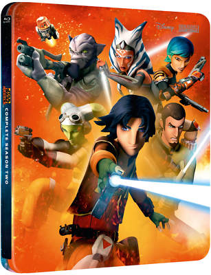 Star Wars Rebels Complete Season Two (Blu-Ray) STEELBOOK EDITION