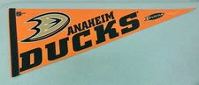 Anaheim Ducks NHL Hockey Classic 12"x 30" Team Pennant Dorm Room Decor Flag NEW